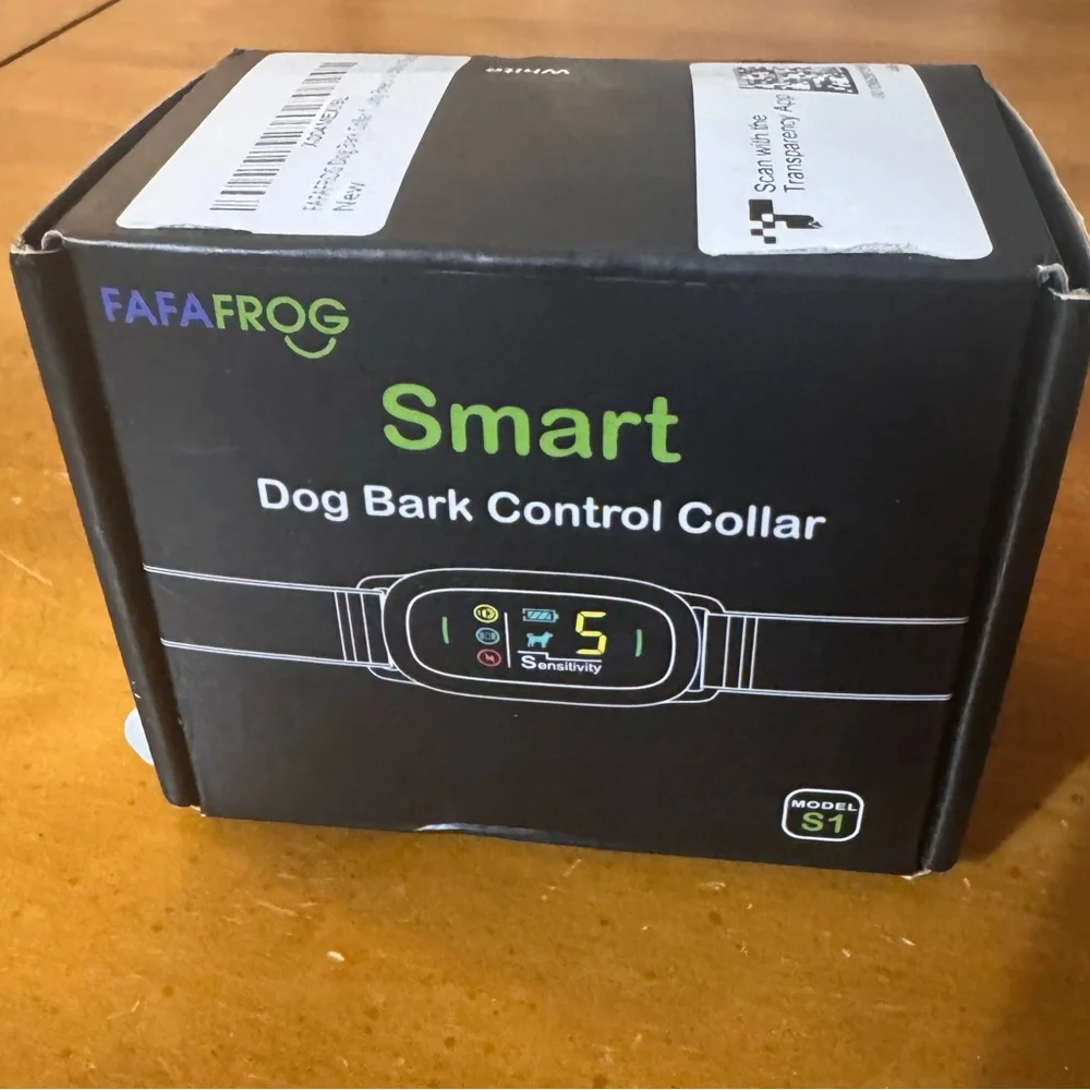 Dog Bark Collar, FAFAFROG Rechargeable Smart Barking Collar, Anti Barking Train - Picture 5 of 8
